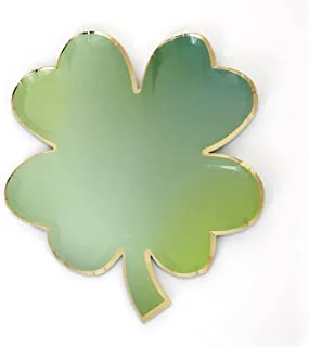 Meri Meri Clover Leaf Plates