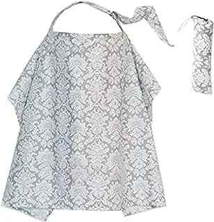 SHOWAY Premium Cotton Nursing Cover with Adjustable Strap, Boned Nursing Apron Cover Up, Breathable & Lightweight, Stylish & Discreet for Breastfeeding