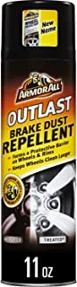 Armor All Car Brake Dust Repellent, Cleaner for Tires, Wheels, and Rims, Outlast, 11 Fl Oz, 18191B