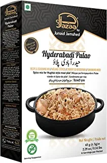 Jazaa Hyderabadi Pulao Spice Mix for Mughlai Style Meat Pilao 65 g