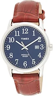 Timex Men's Easy Reader 38mm Leather Strap Watch TW2R63800