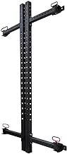 ProGear F1 Foldable Squat Rack, 636 mm Length x 230 cm Height, Black