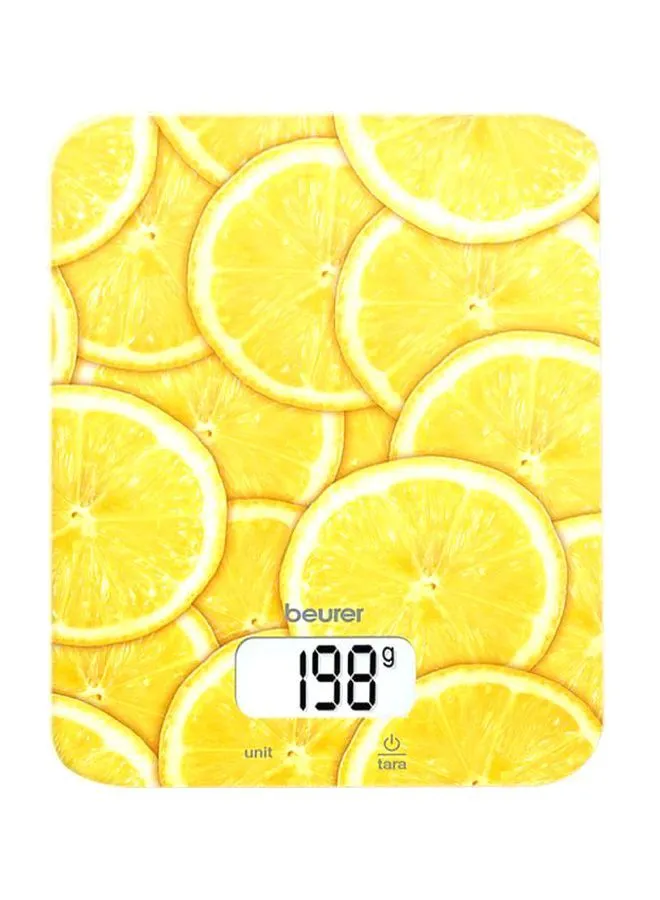 ميزان الوزن بطباعة الليمون من بيورير KS19.5