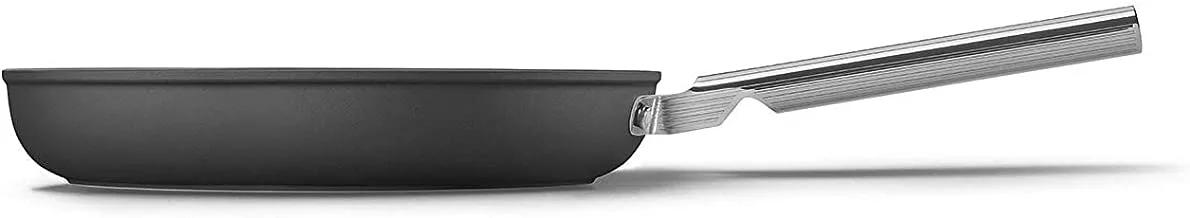SMEG 50's Style Retro Non-Stick Frying Pan Cookware 30 cm, Black