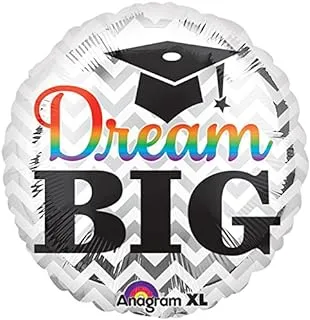 Dream Big Graduation Foil Balloon 18in