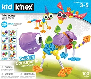 Knex Kid Dino Dudes Building Set