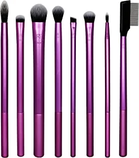 REAL TECHNIQUES Everyday Essentials Eye, Purple, 8 Piece Set