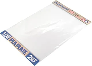 1.0mm thick B4 Plastic Plate (364 x 257mm) (2 pieces)
