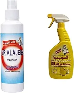 Al Ajeeb Ink & Blood Remover + Al Ajeeb MultiPurpose Cleaner (Stain Remover) 650 Ml