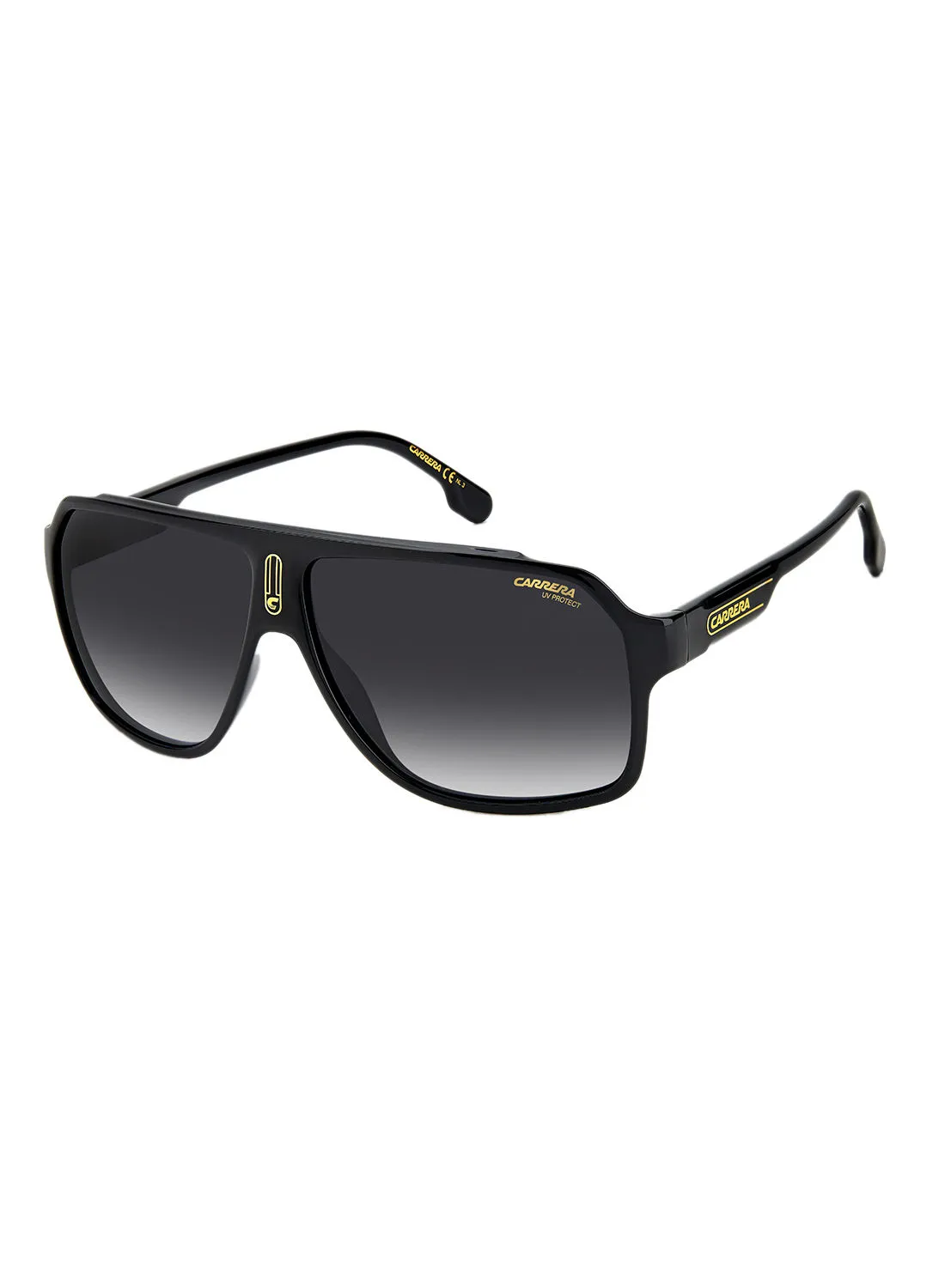 CARRERA UV Protection Rectangular Eyewear Sunglasses CARRERA 1030/S  BLK GOLD 62