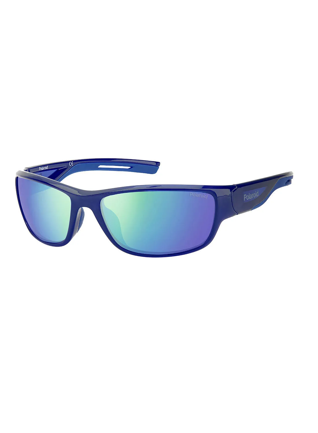 بولارويد Polaroid Polarized Square Eyewear Sunglasses PLD 7028 / S BLU BLUET 60