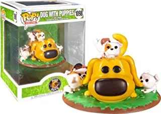 لعبة Funko Pop Deluxe Dug-Dug مغطاة في لعبة مجسمات الجراء