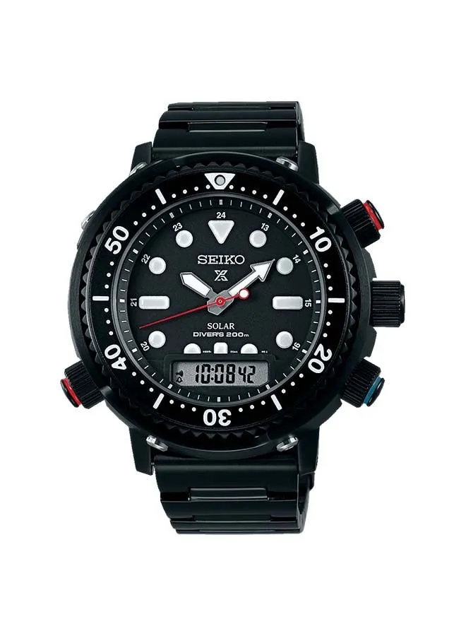Seiko Stainless Steel Analog Wrist Watch SNJ037P