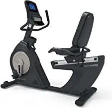 Sparnod Fitness SRB-340 Semi Commercial Recumbent Exercise Bike Cycle for Home Gym