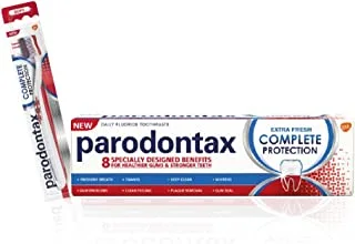 Parodontax Toothpaste Complete Protection Extra Fresh 75ML + Parodontax Complete Protection Toothbrush