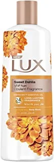 LUX Perfumed Body Wash Sweet Dahlia For 24 Hours Long Lasting Fragrance, 250ml