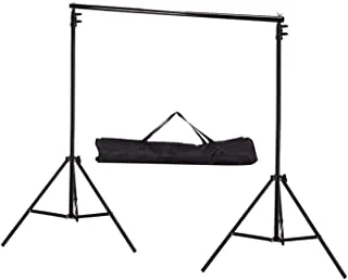 Coolbaby Background Stand Backdrop Support System Kit,200cm *200 cm With Portable Carrying Bag For Video, Portrait, And Product Photography Photography Accessories Backdrop Photo Light Studio