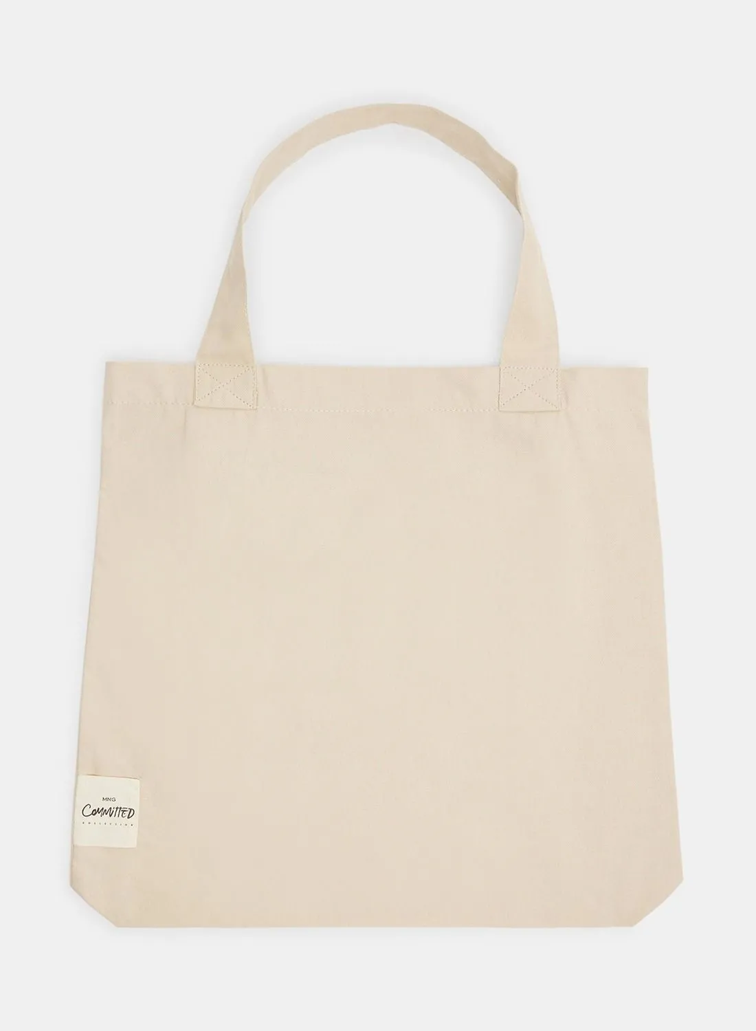 MANGO Nuova Cotton Shopper Bag