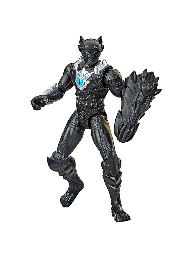 AVENGERS Marvel Mech Strike Monster Hunters Black Panther Toy 6 inch