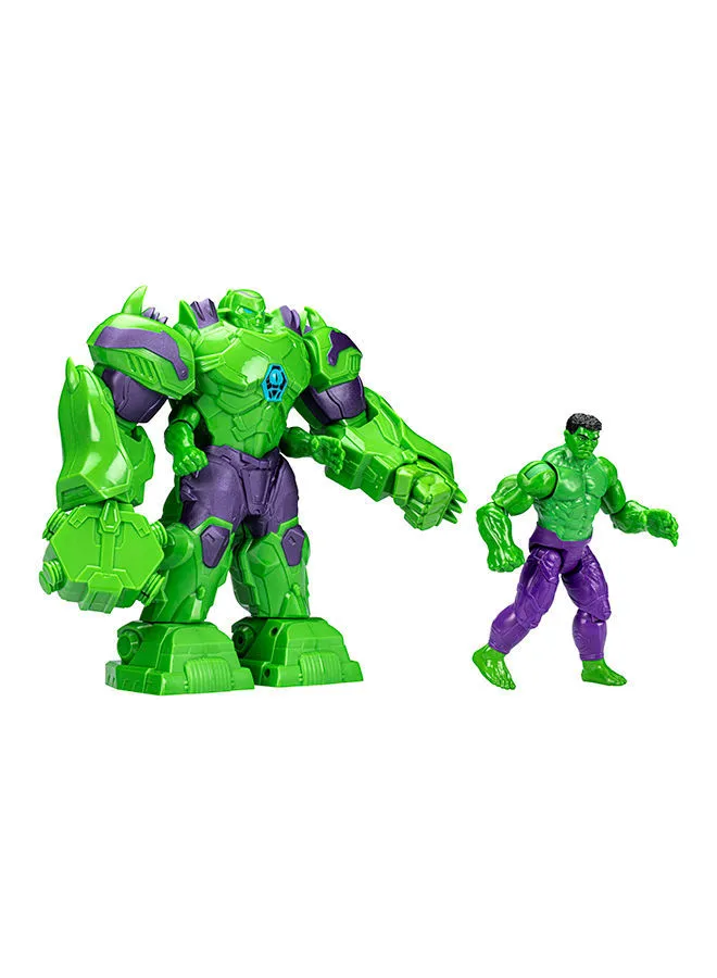 AVENGERS Marvel Mech Strike Monster Hunters Monster Smash Hulk Action Figure Toy, 6 Inch