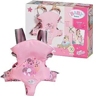 Baby Born Baby Doll Carrier with adjustable belt system, Fits Dolls up to 43cm