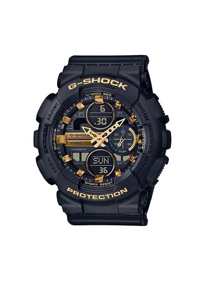 CASIO Women's G-Shock Resin Analog And Digital Watch GMA-S140M-1ADR