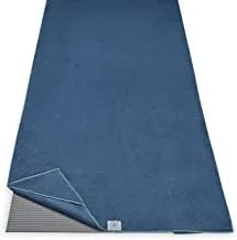 Gaiam Stay Put Yoga Towel Mat Size Yoga Mat Towel (Fits Over Standard Size Yoga Mat - 68