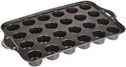 24 Cheese Cake Cup Tray Black