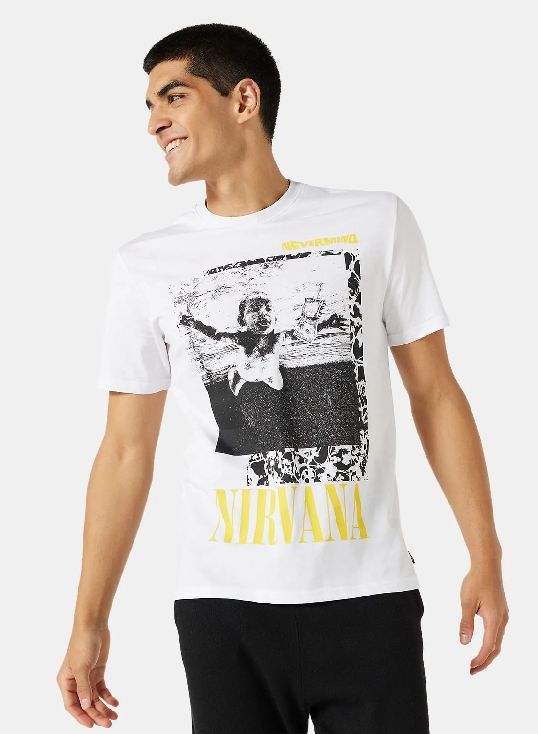 ONLY & SONS Nirvana Crew Neck T-Shirt