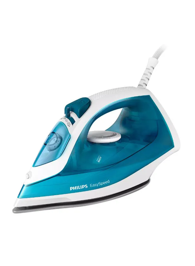 Philips EasySpeed Steam Iron 220.0 ml 2000.0 W GC1750/26 White/Blue