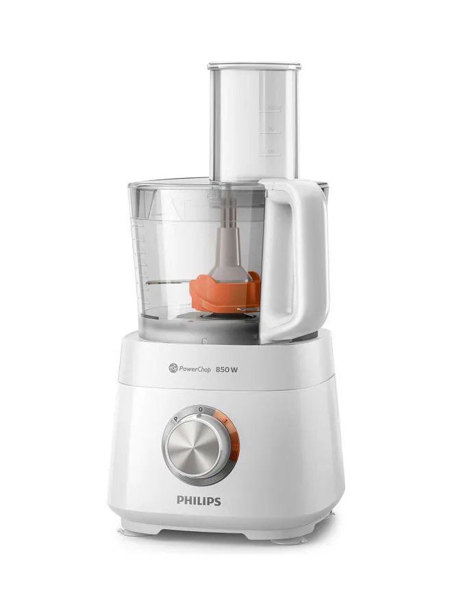 Philips Compact Food Processor 850.0 W HR7520/01 White
