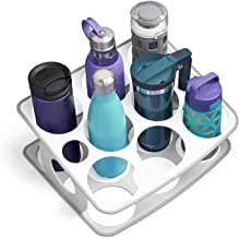 YouCopia - BottleStand - Mug and Water Bottle Organizer - White - YCA-50068