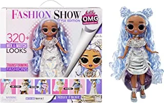 مفاجأة إل أوه إل! ashion Show Style Edition Missy Frost Fashion Doll W / 320+ إطلالات عصرية