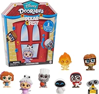 تتضمن مجموعة Disney Doorables Pixar Fest Collection Peek 8 شخصيات قابلة للتجميع