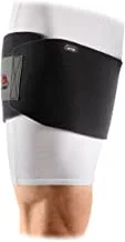 McDavid 475RBK Level 1 Adjustable Groin Wrap, One Size, Black