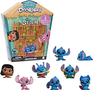 تتضمن مجموعة Disney Doorables Stitch Collection Peek 8 شخصيات قابلة للجمع