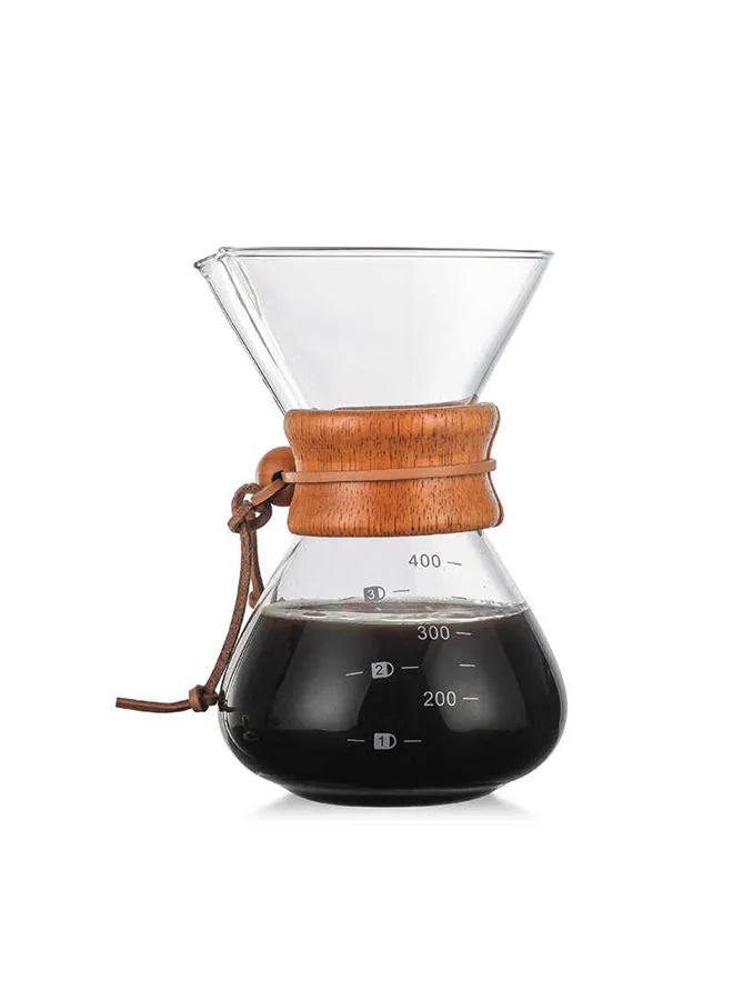 Generic Pour Over Coffee Maker Clear