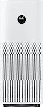 Xiaomi Smart Air Purifier 4 Pro APP/Voice Control,Suitable for large room Smart Air Cleaner Global Version, 500 m3/h PM CADR, OLED Touch Screen Display - Mi Home App Works With Alexa - White