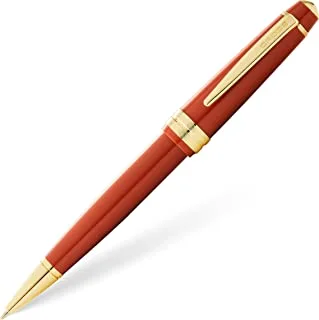 Cross Bailey Light Polished Amber Resin and Gold Tone Ballpoint Pen