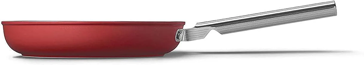 SMEG 50's Style Non-stick Frying pan Cookware, Red
