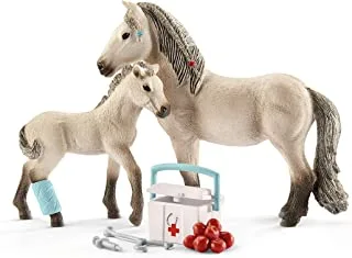 Schleich horse club hannah's first-aid kit set, multi-colour