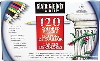 Sargent Art 120 Piece Assortment Coloured Pencils (22-7252)