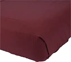 Taraf King Size, Cotton,Solid Pattern, Chocolate- Bedding Sets (Brown)