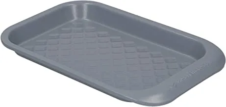 MasterClass SC Non-Stick Baking Tray, 24 cm Length x 15 cm Width, Grey