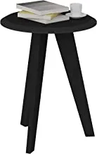 طاولة جانبية من ارتلي MDF Ellis ، أسود - ارتفاع 65 سم × عرض 54 سم × عمق 54 سم