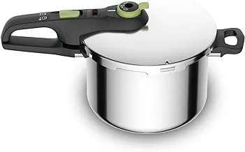 Tefal Secure 5 Neo Presure Cooker, 6 Litre, Stainless Steel, P2530752, Silver