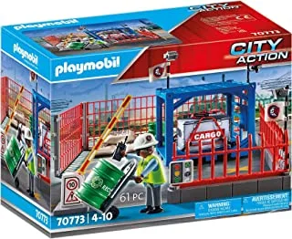 PLAYMOBIL Freight Storage, Multicolor, 70773