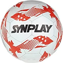 مجموعة كرة القدم Synplay مع الفناء الخلفي المخروطي ، مقاس 5 ، 2 بوصة مخروط ، حقيبة - قياسي (متعدد الألوان)