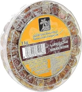 Tamara Sukkary Rutab Dates, 1 Kg, Brown