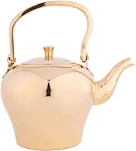 Al Saif 5191/16 Stainless Steel Tea Kettle,1.6 Liter, Gold